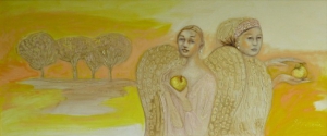 Angels in Apple Garden